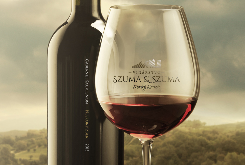 packaging szuma&szuma winery branding wine intro