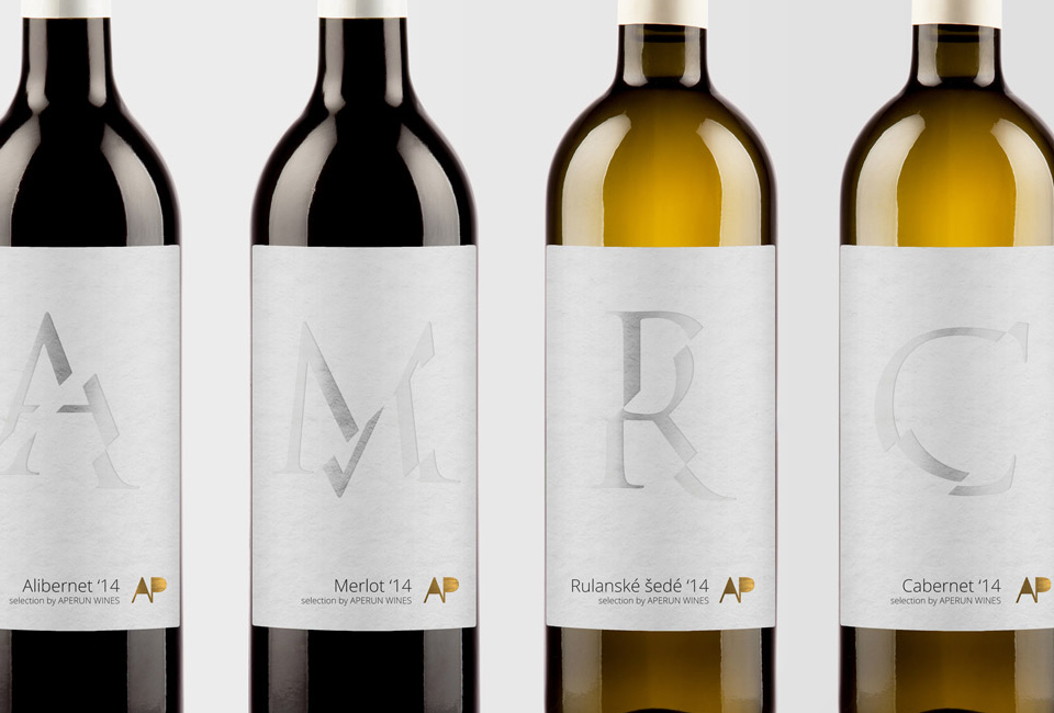 packaging wine aperun wines alphabet intro