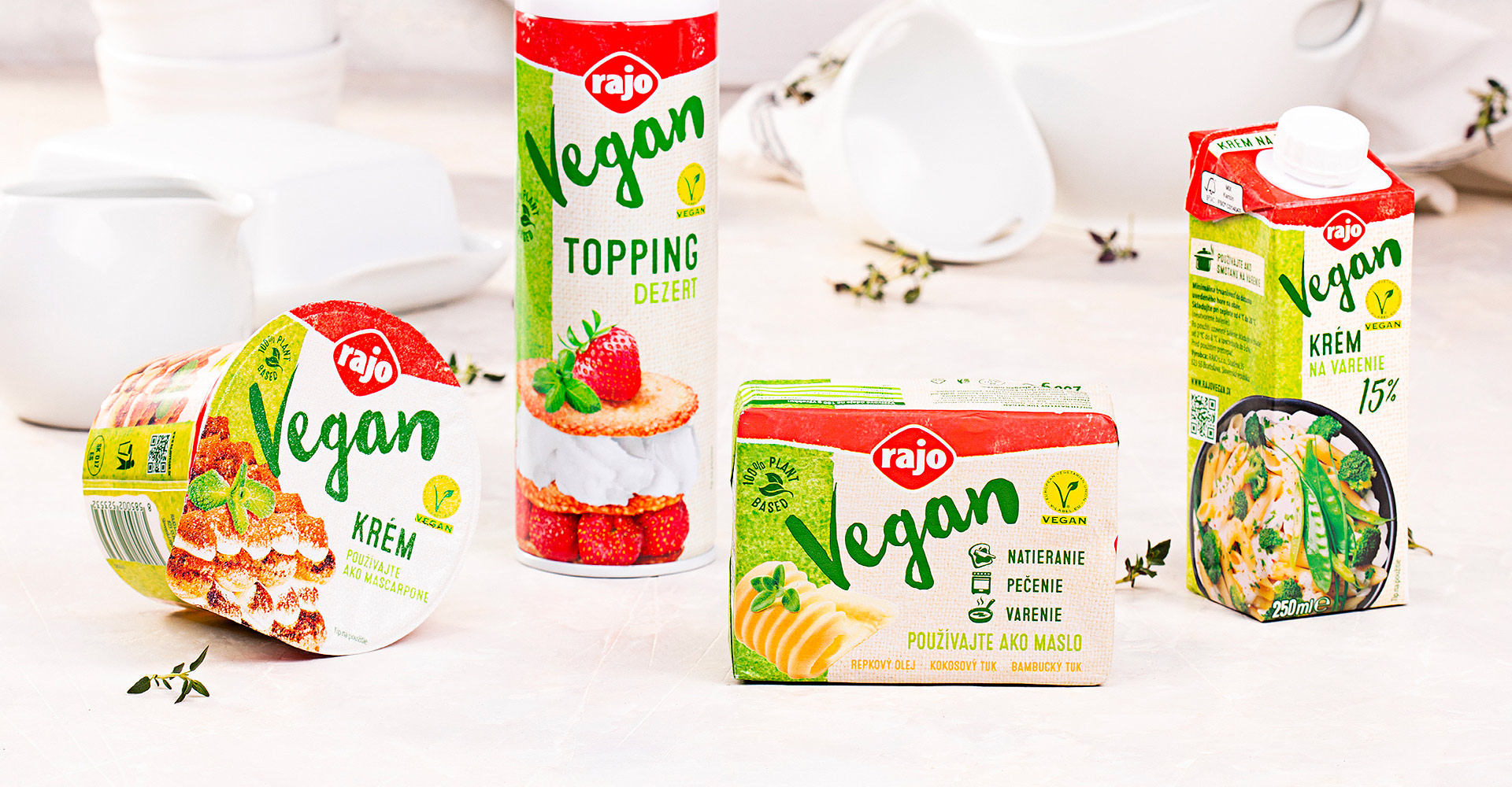 rajo vegan packaging branding