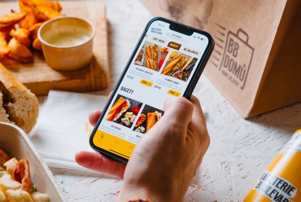 bageterie boulevard food delivery app design ui ux intro