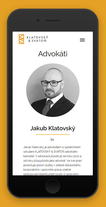 pravnicka agentura klatovsky and svaton webdesign