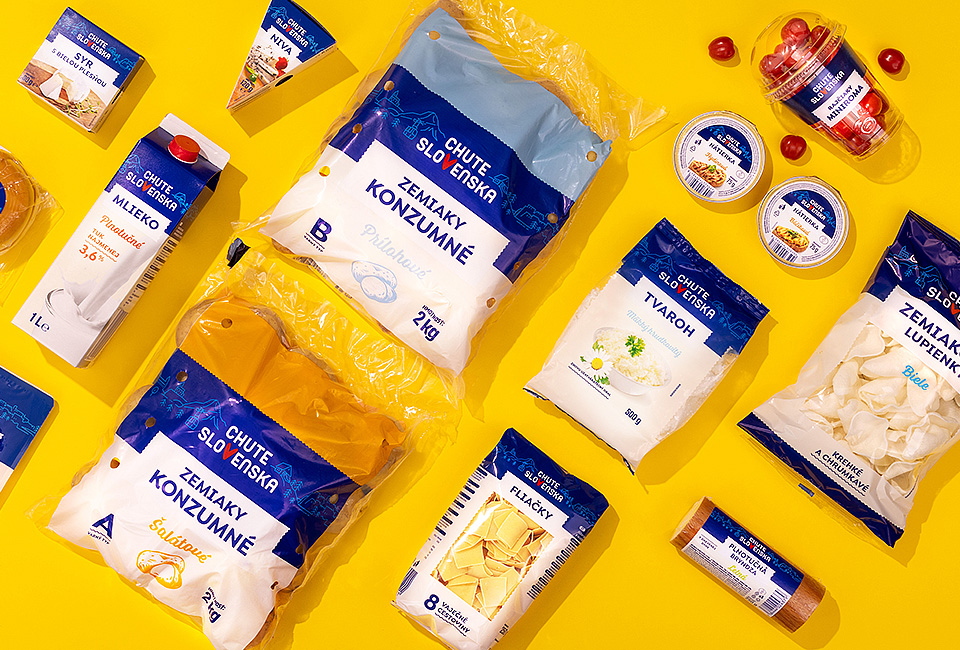 chute slovenska billa retail packaging