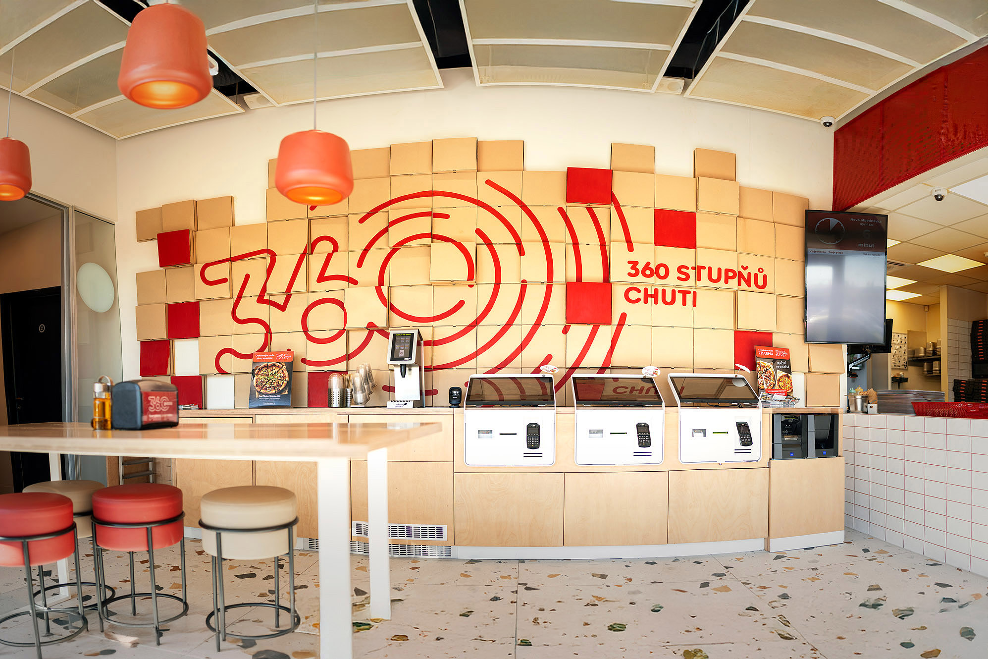 Pizza 360 graphic design idea making print online agency