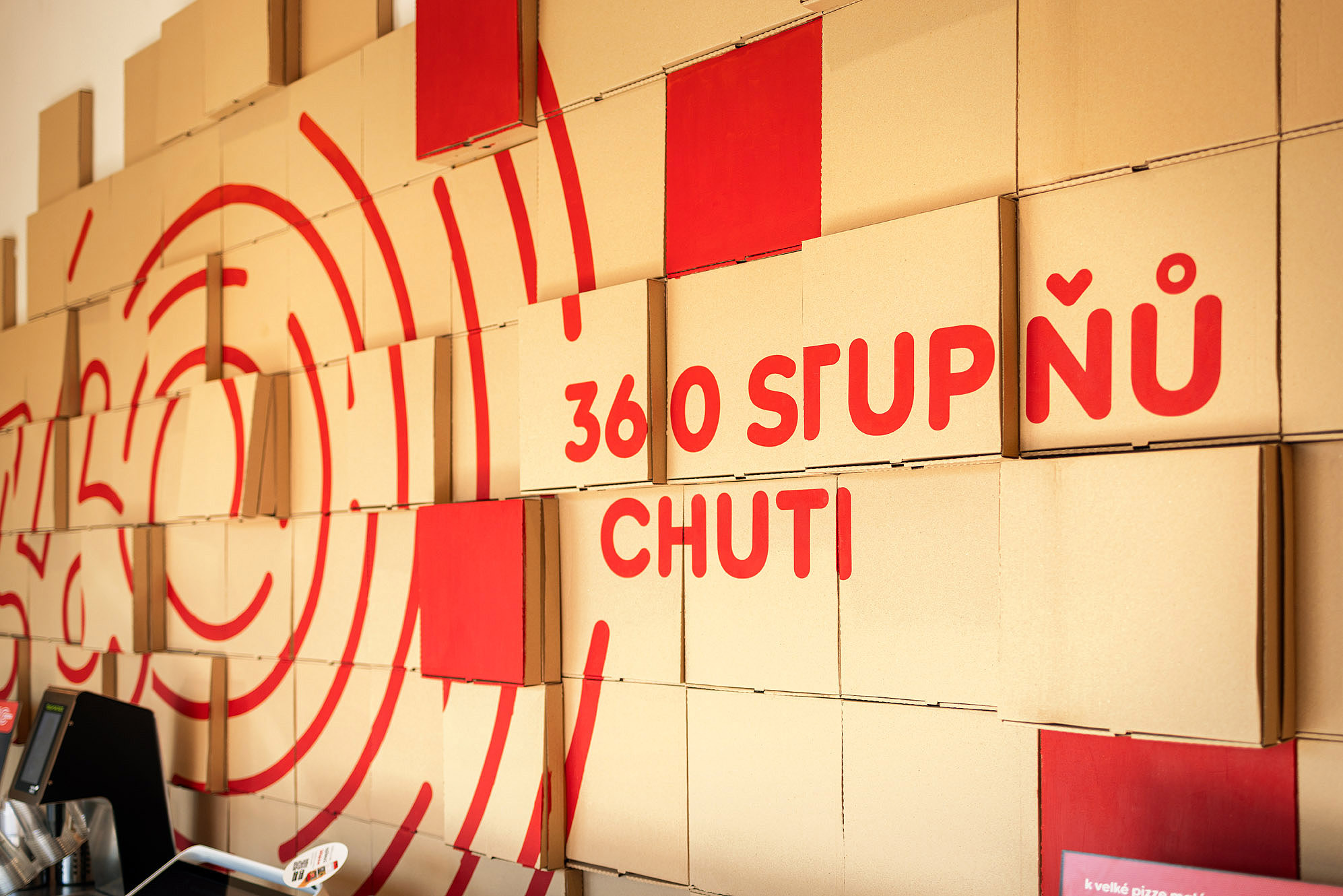 Pizza 360 graphic design idea making print online agency