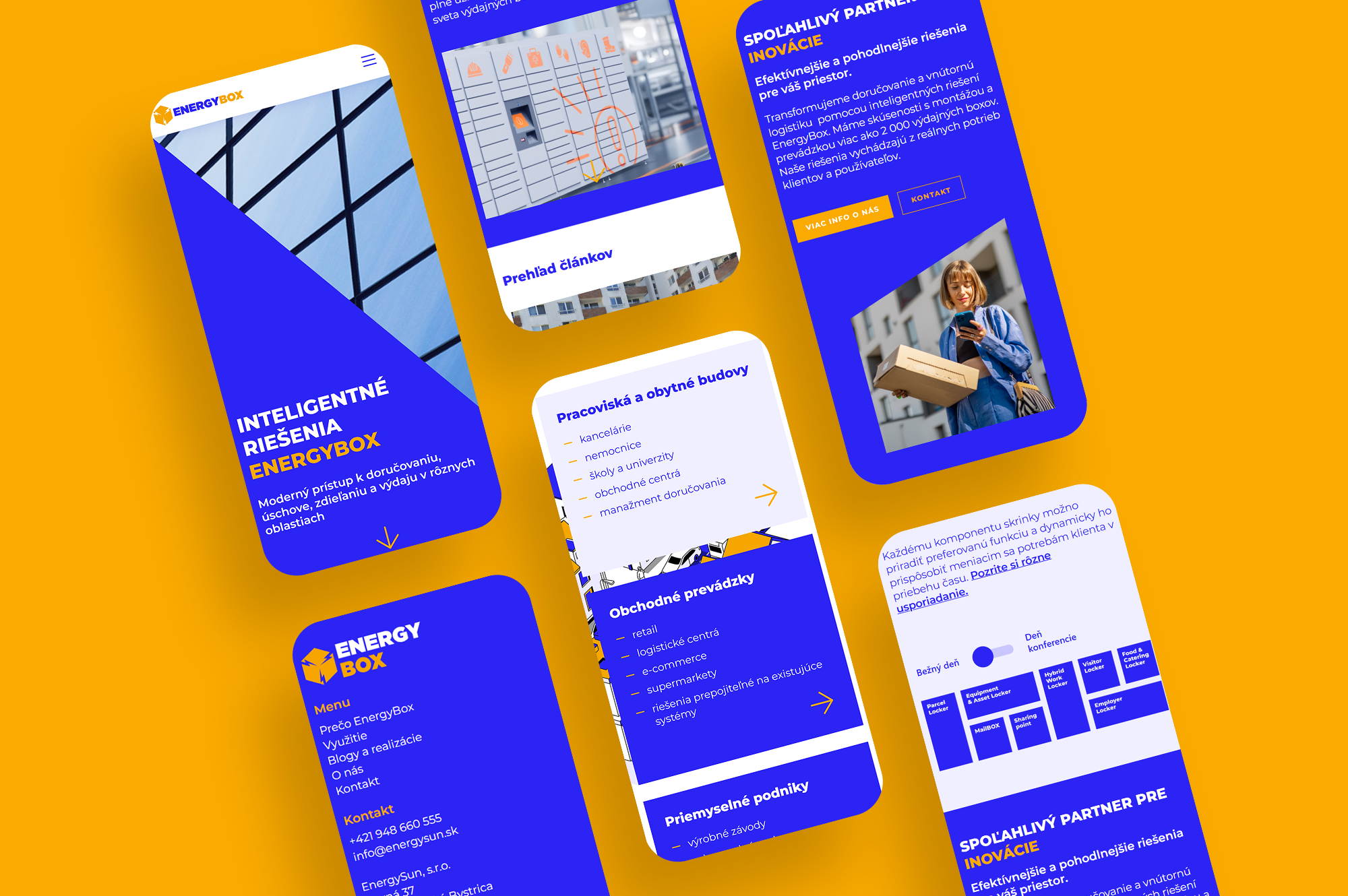 energysun energybox branding visual identity print modern bold visual