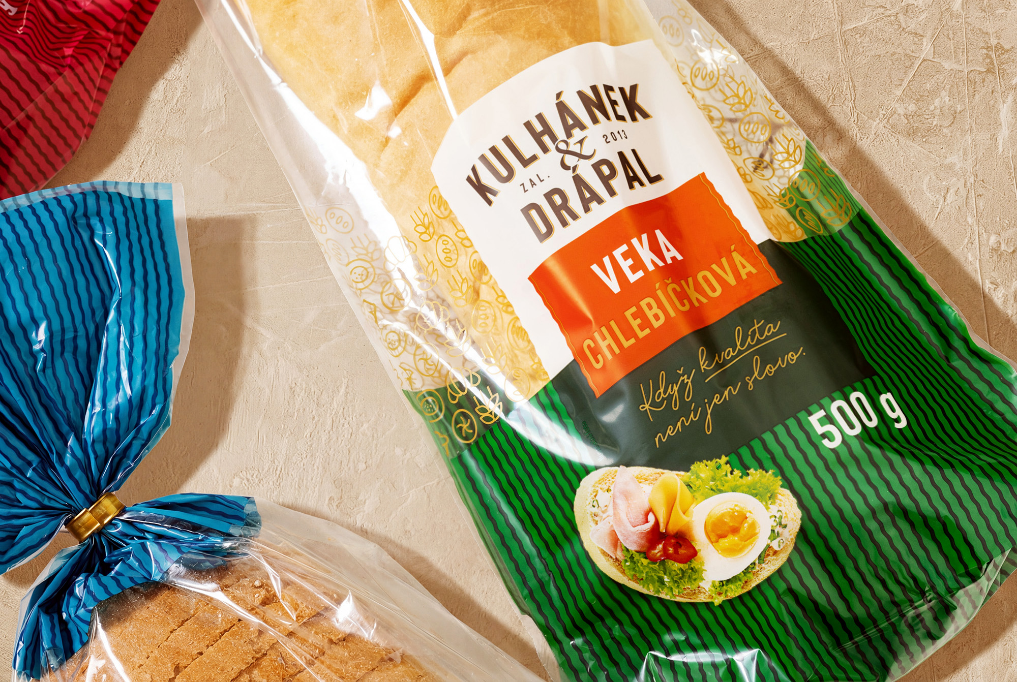 Packaging design Kulhánek & Drápal