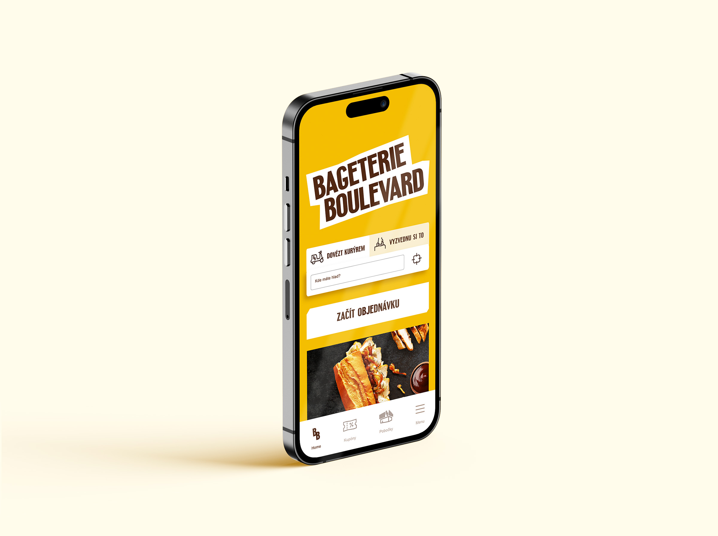 Communication design for the new Bageterie Boulevard