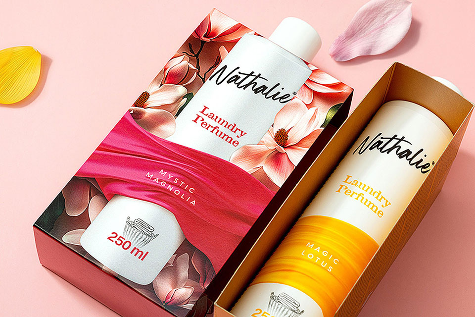 Obal na parfum do bielizne Nathalie pre značku MILIT