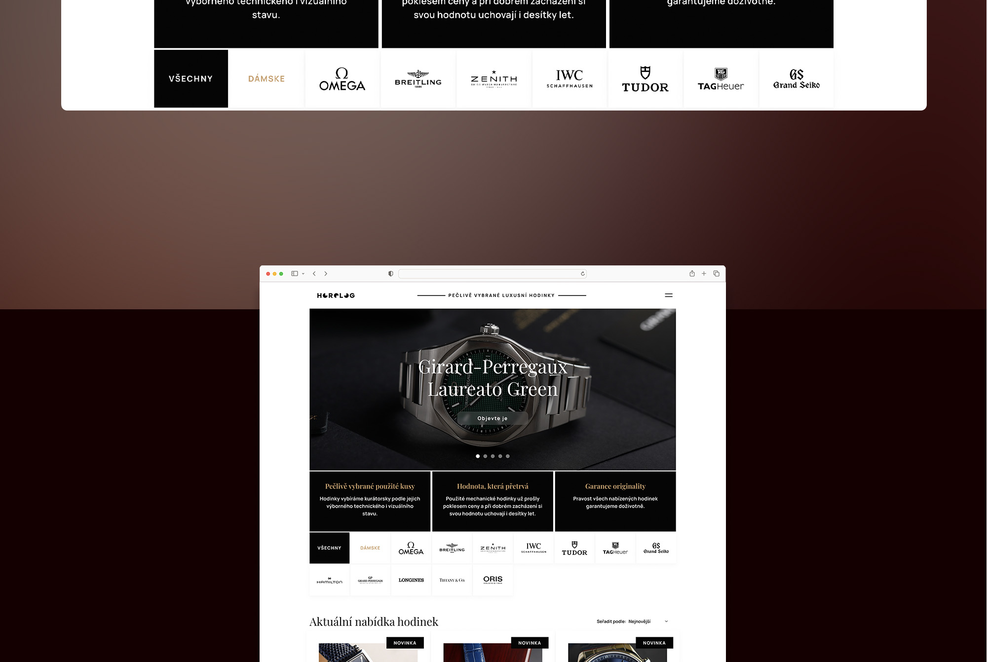 HOROLOG Webdesign